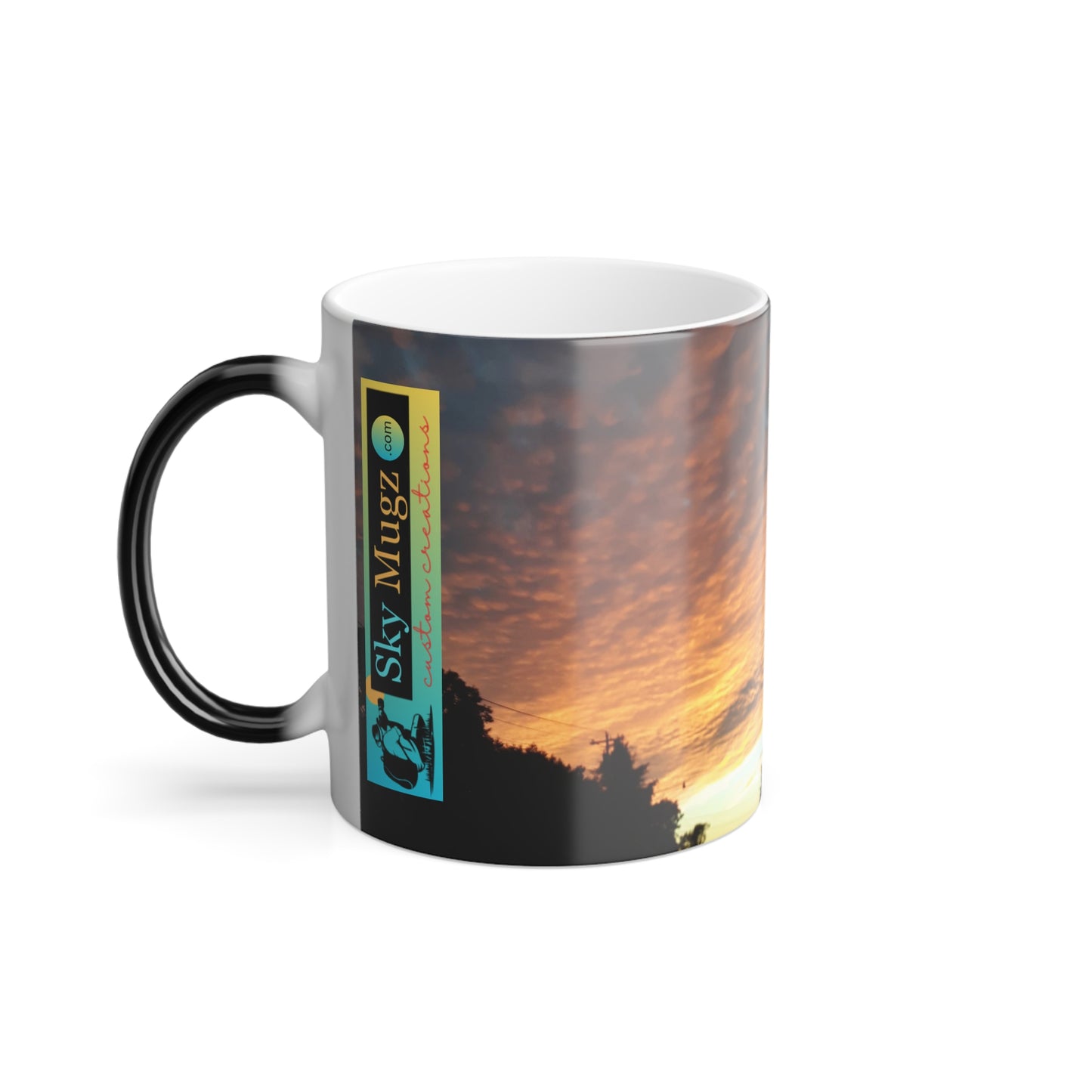 Autumn sky, Color Changing Mug