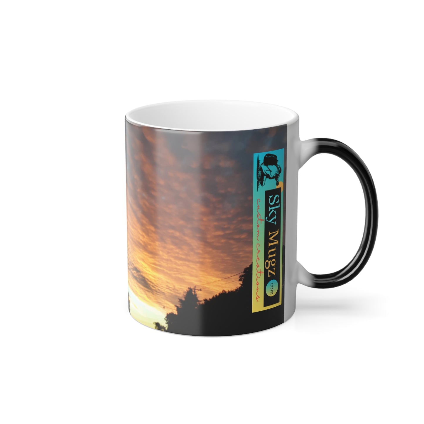 Autumn sky, Color Changing Mug