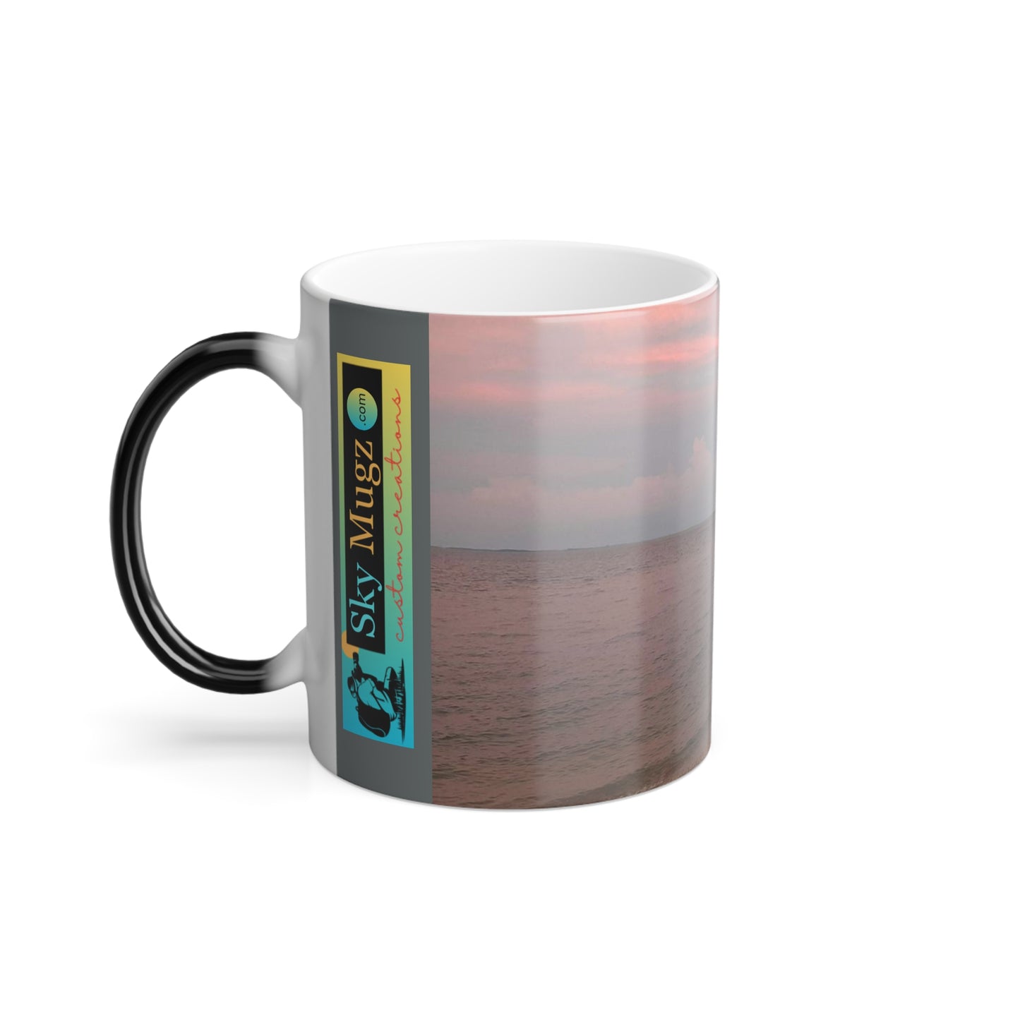 Stormy Pink, Color Changing Mug