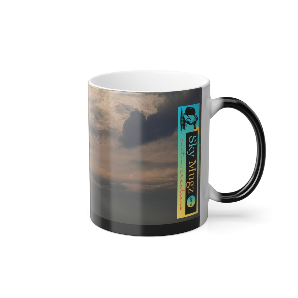 Peeking Over The Clouds Color-Changing Mug