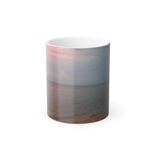 Stormy Pink, Color Changing Mug