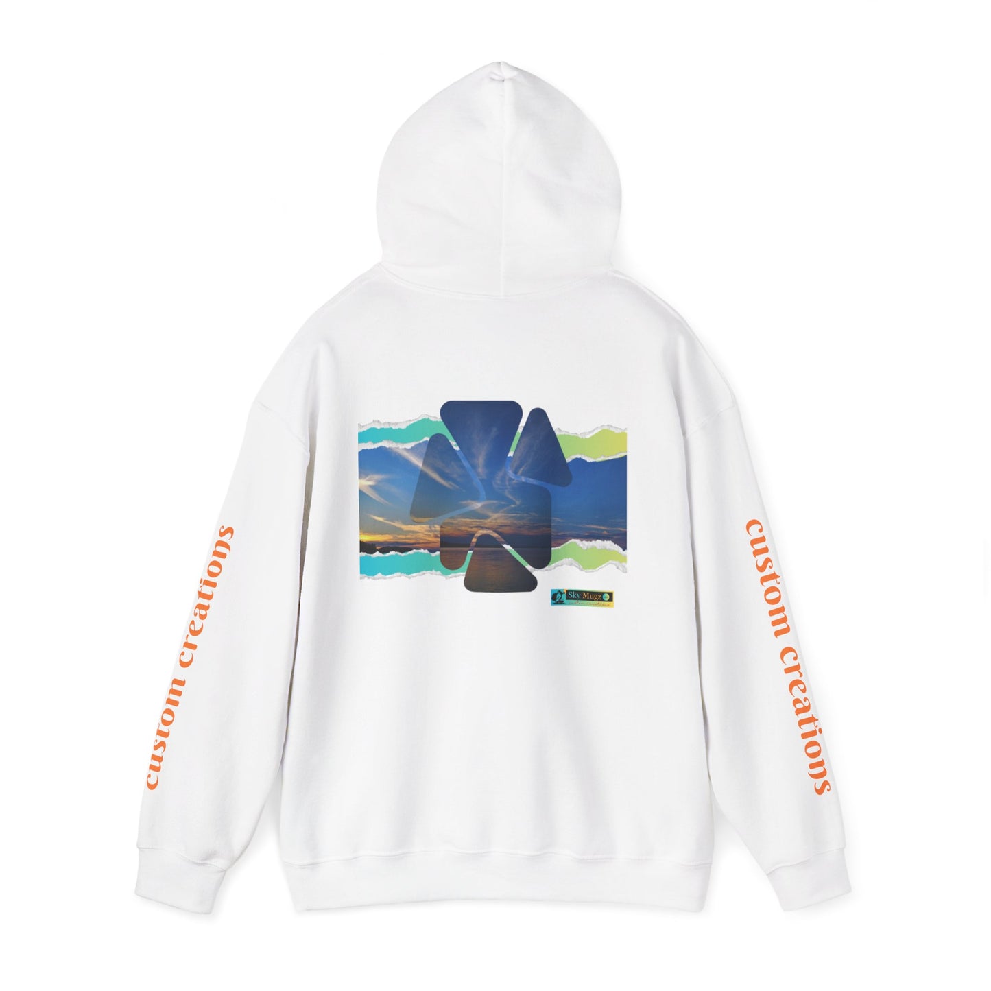 Aztec Pyramid Sunset Hoodie — Retro Pyramid Aztec Sunset Design