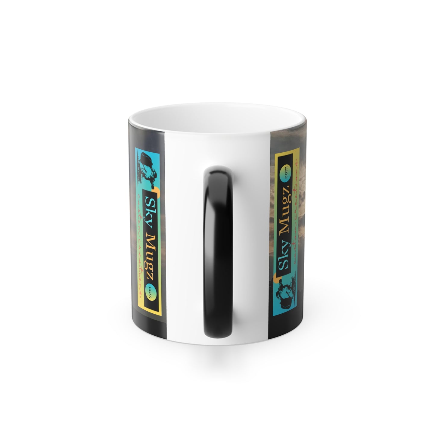 Peeking Over The Clouds, Color Changing Mug