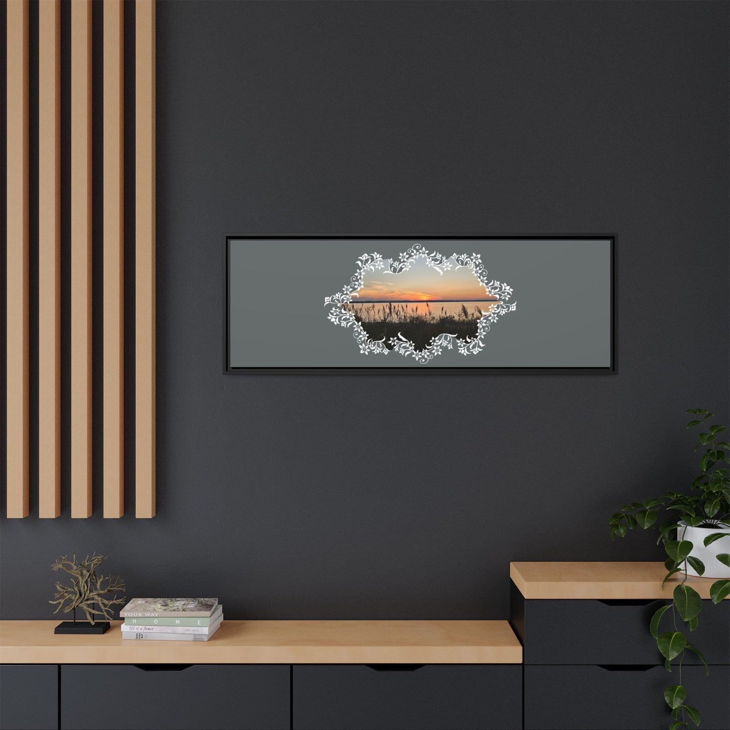 Wild Youth Framed Canvas Print