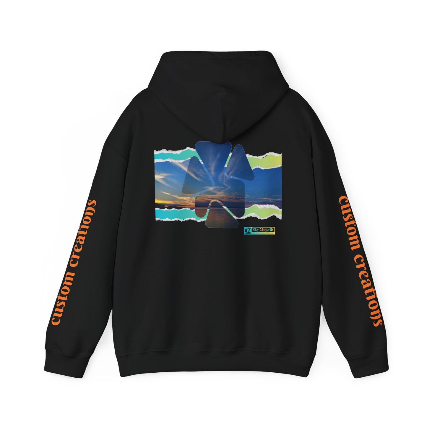Retro Aztec Pyramid Graphic Hoodie