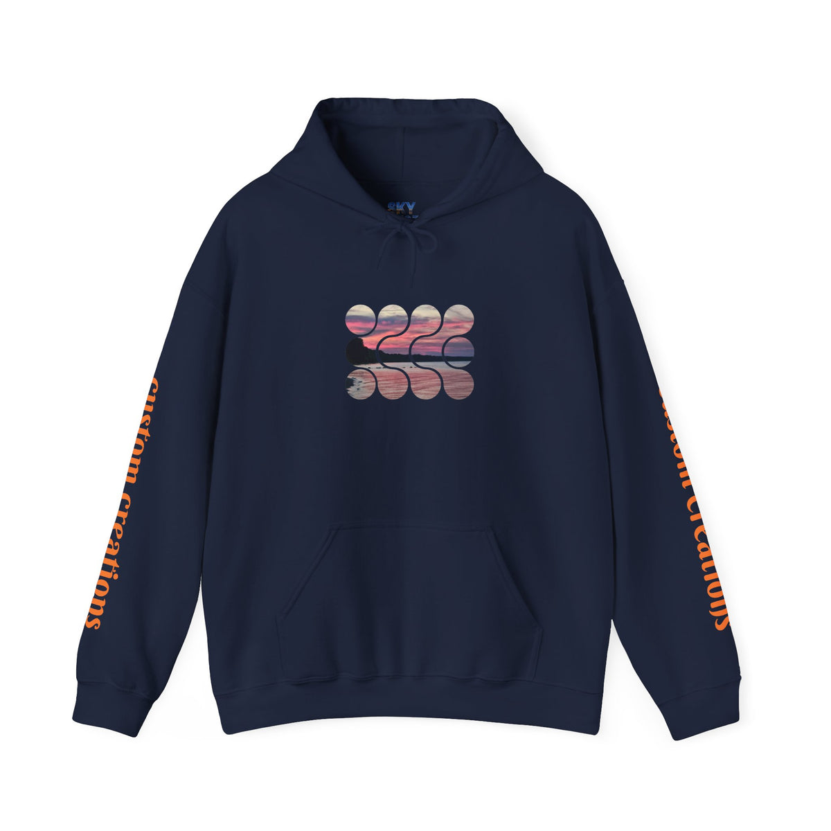 Retro Wave Graphic Hoodie