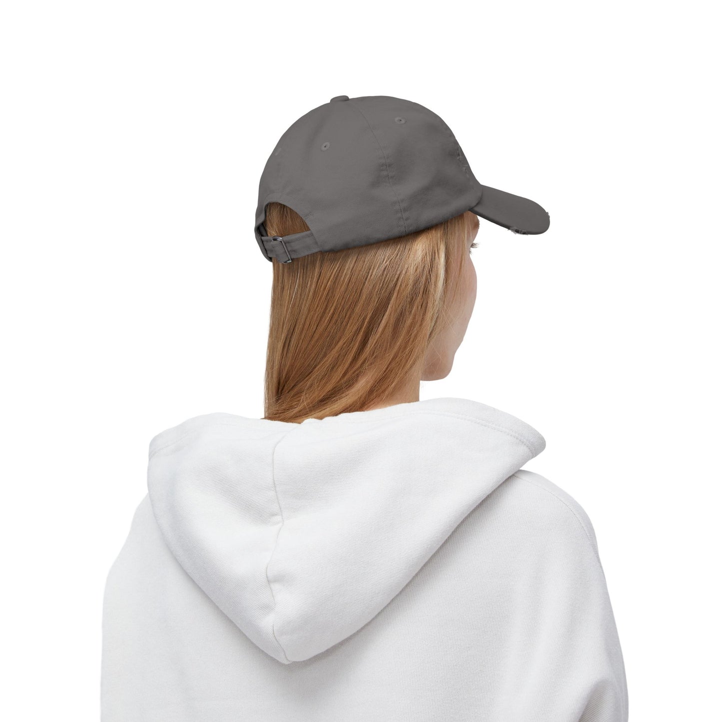 Distressed Sunset Cap — Vintage Solomons Chesapeake Panorama Dad Hat