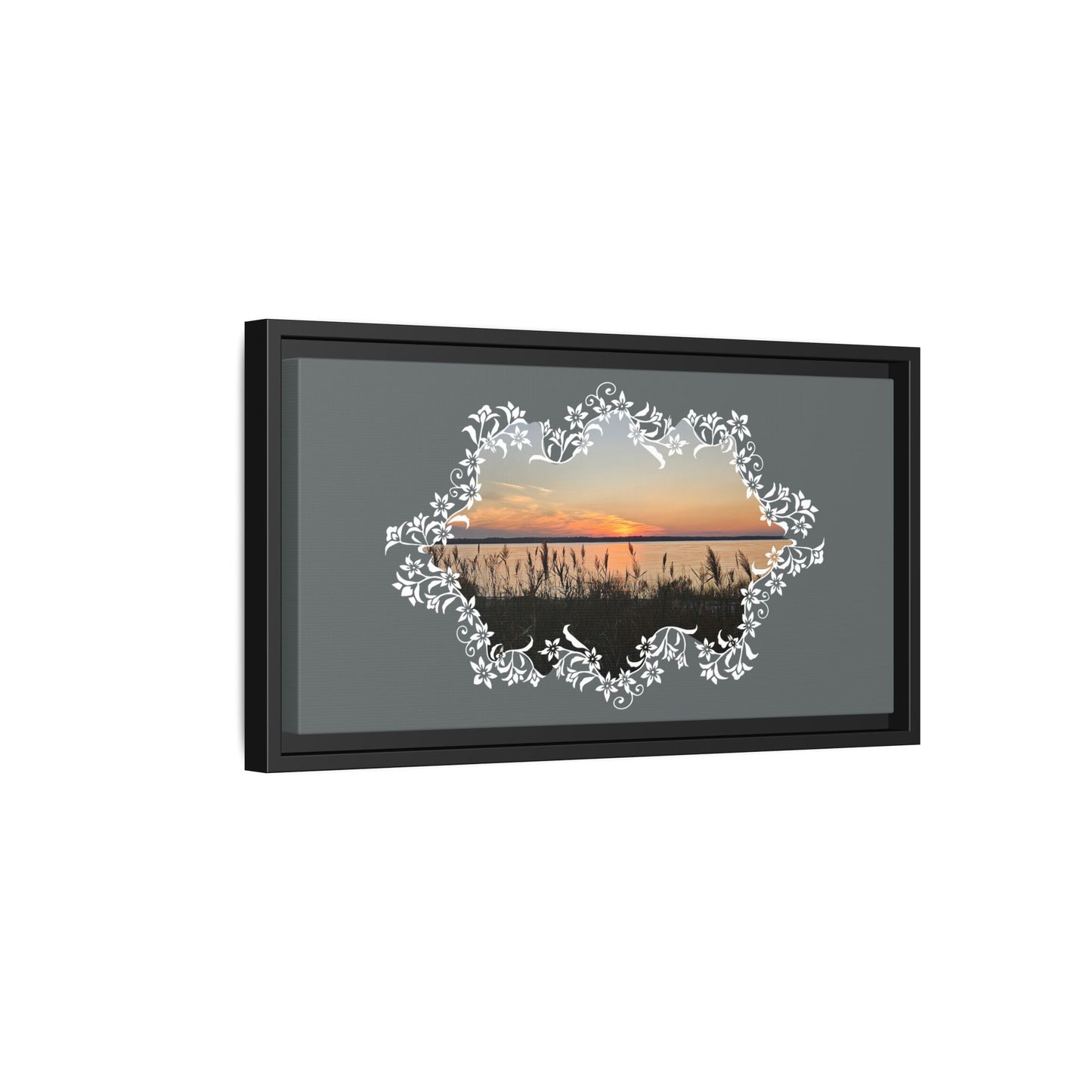 Wild Youth Framed Canvas Print