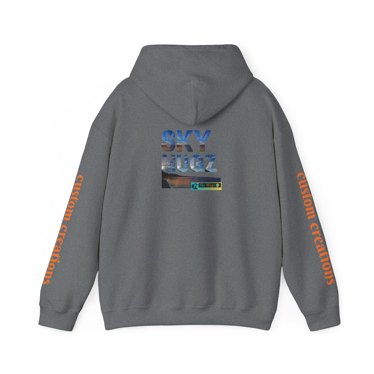 Cool Teal Deep Sea Graphic Hoodie
