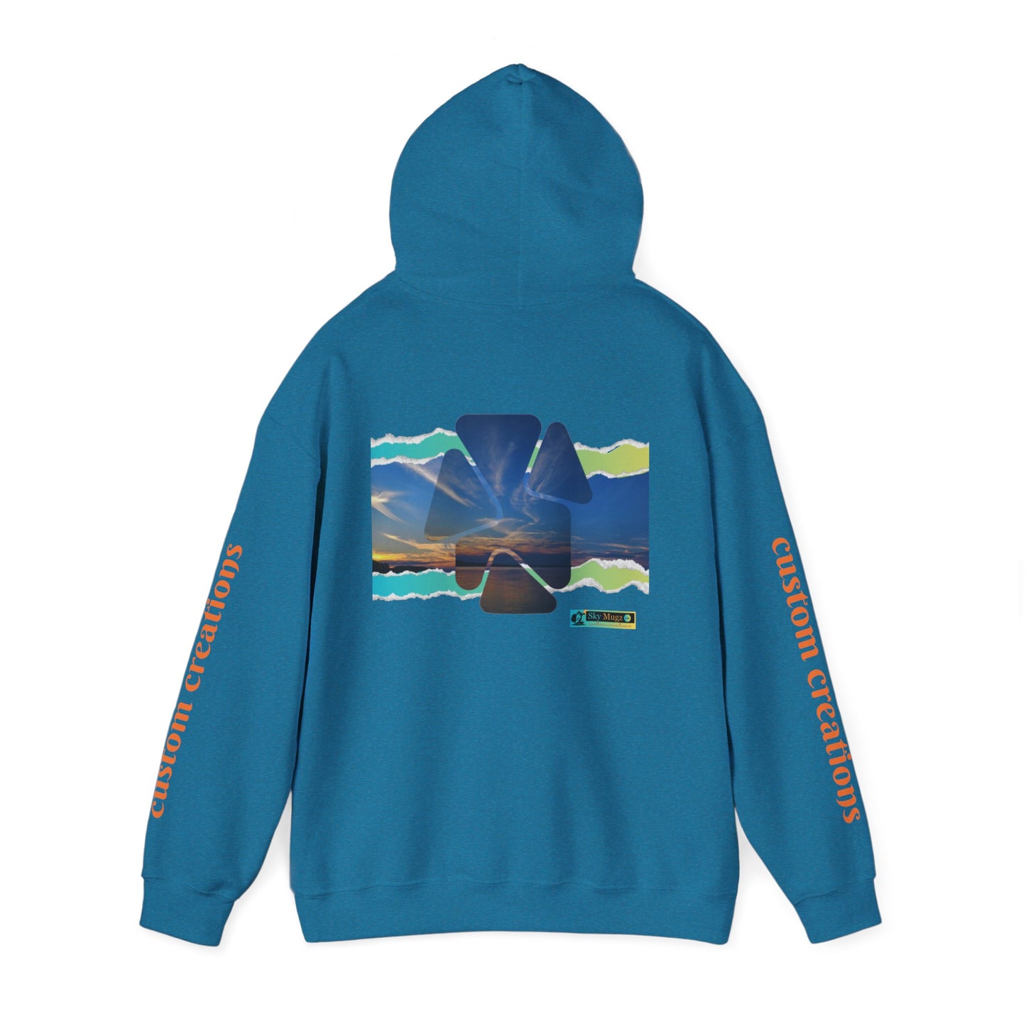 Retro Aztec Pyramid Graphic Hoodie