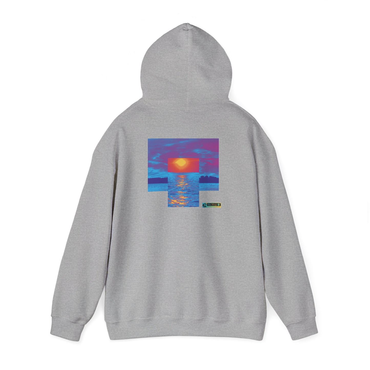 Sunset Cross Hoodie – 'Every day is another opportunity' Inspirational Graphic Hoodie