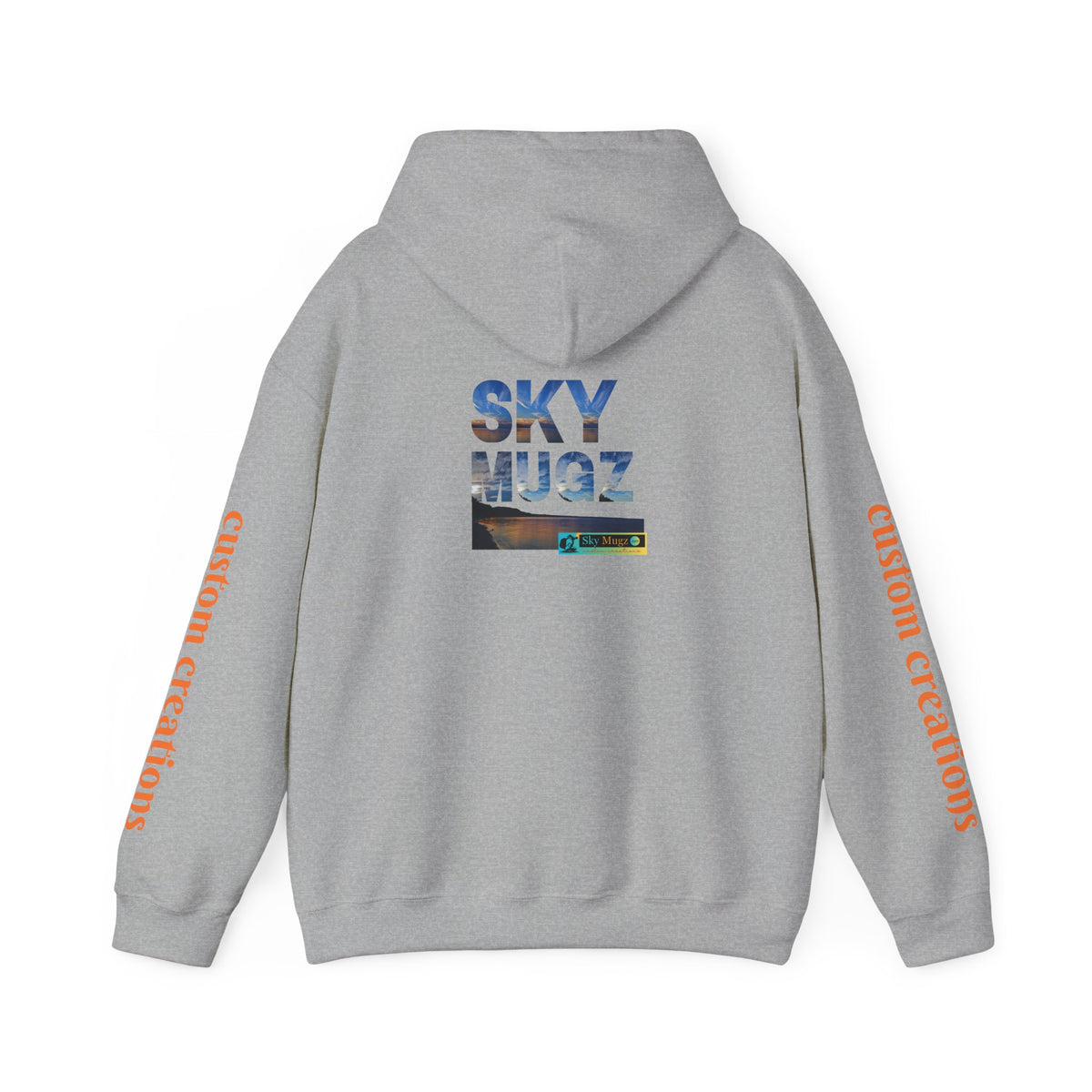 Cool Teal Deep Sea Graphic Hoodie