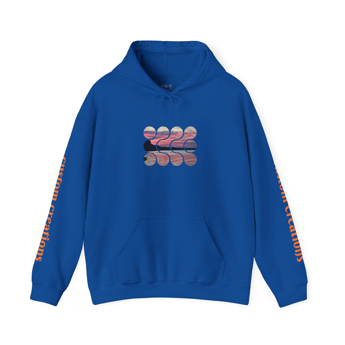 Retro Wave Graphic Hoodie