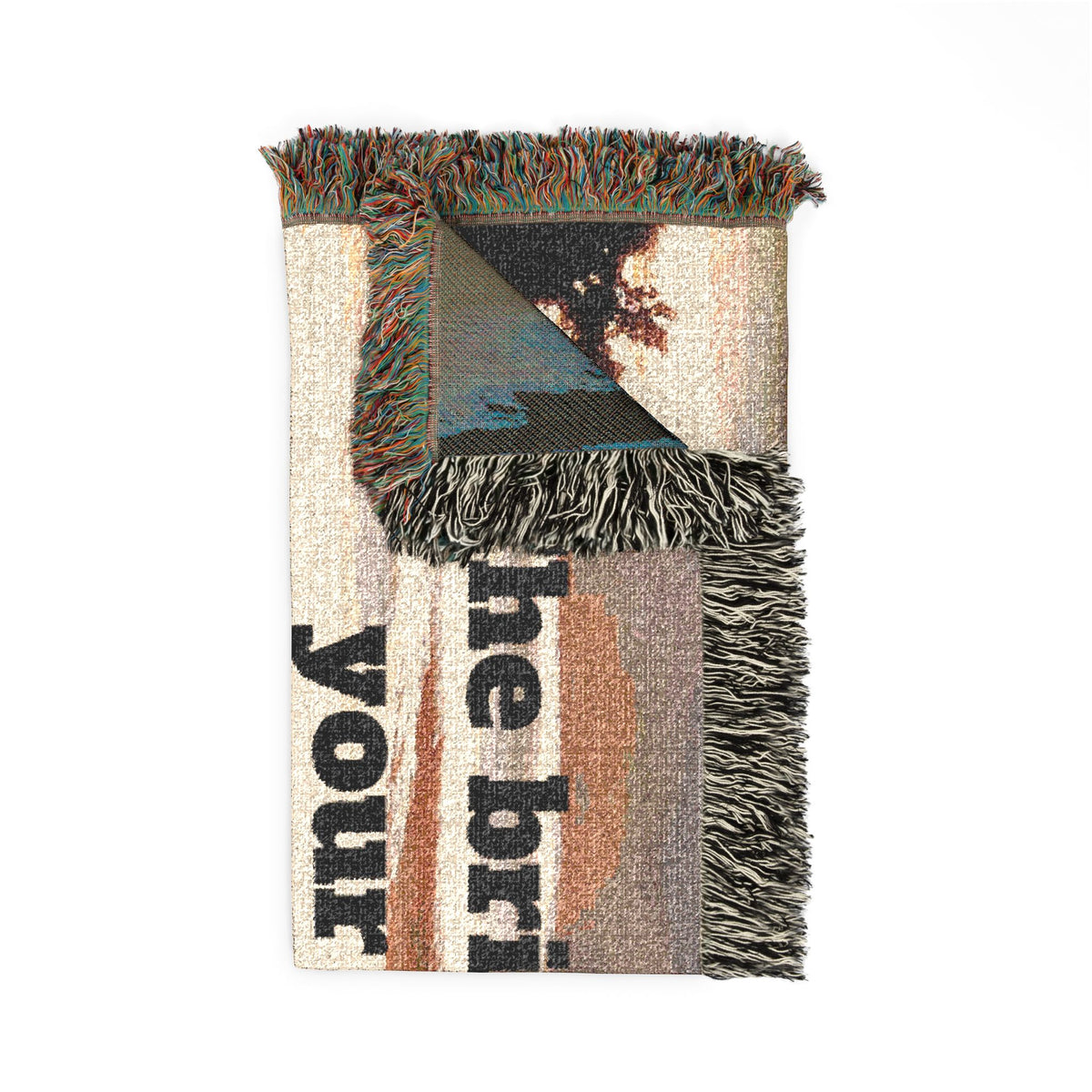 Sunset Photography Woven Throw Blanket
