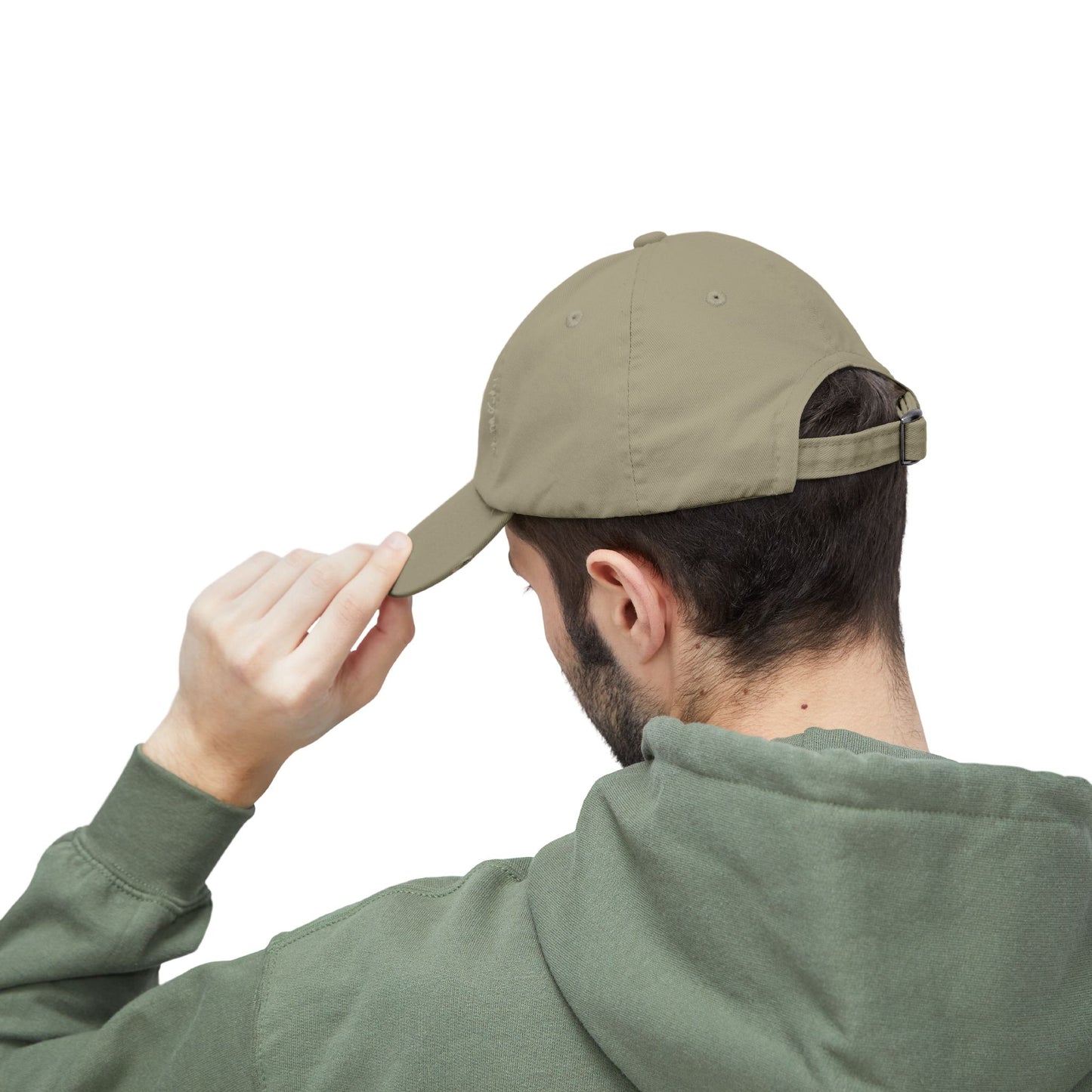 Distressed Sunset Cap — Vintage Solomons Chesapeake Panorama Dad Hat