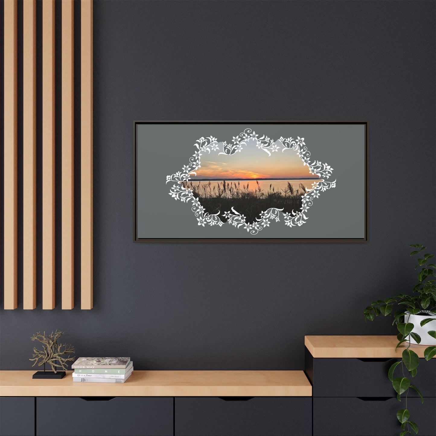 Wild Youth Framed Canvas Print