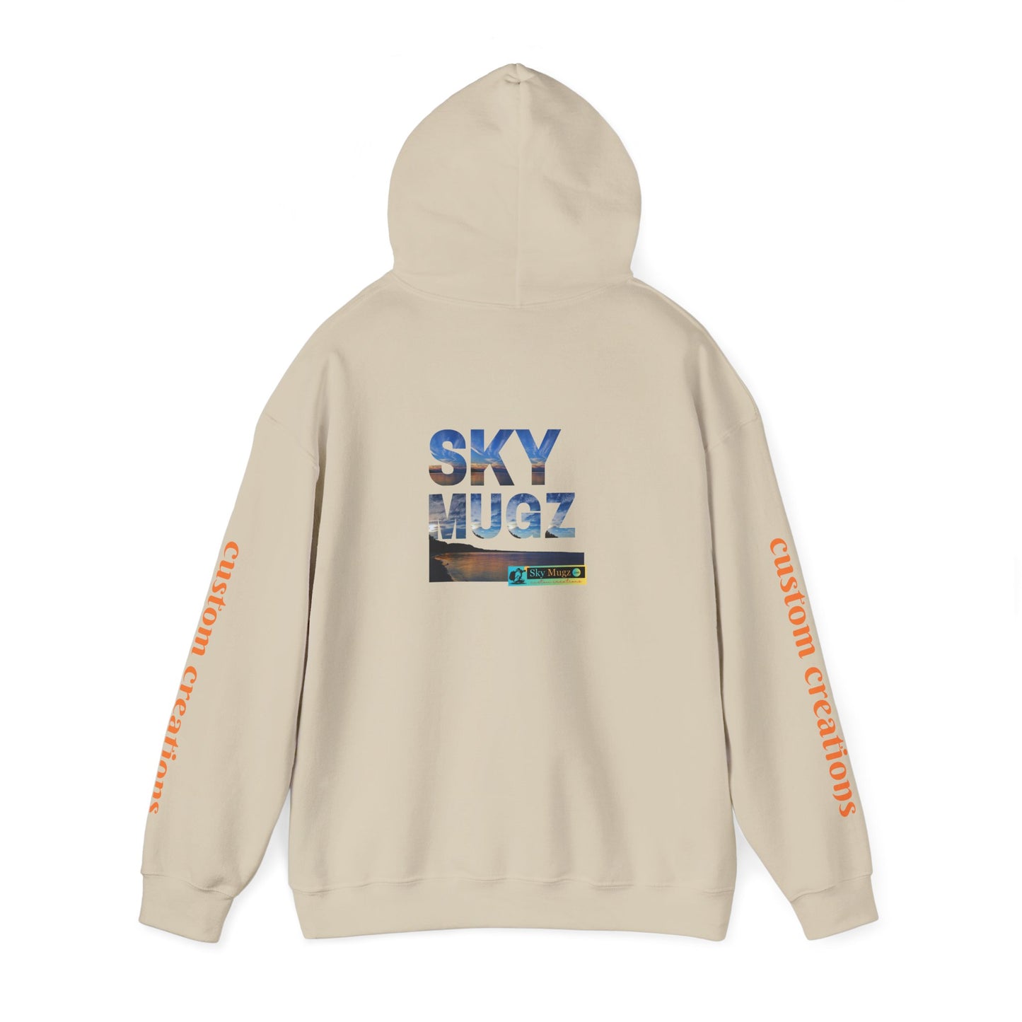 Cool Teal Deep Sea Graphic Hoodie