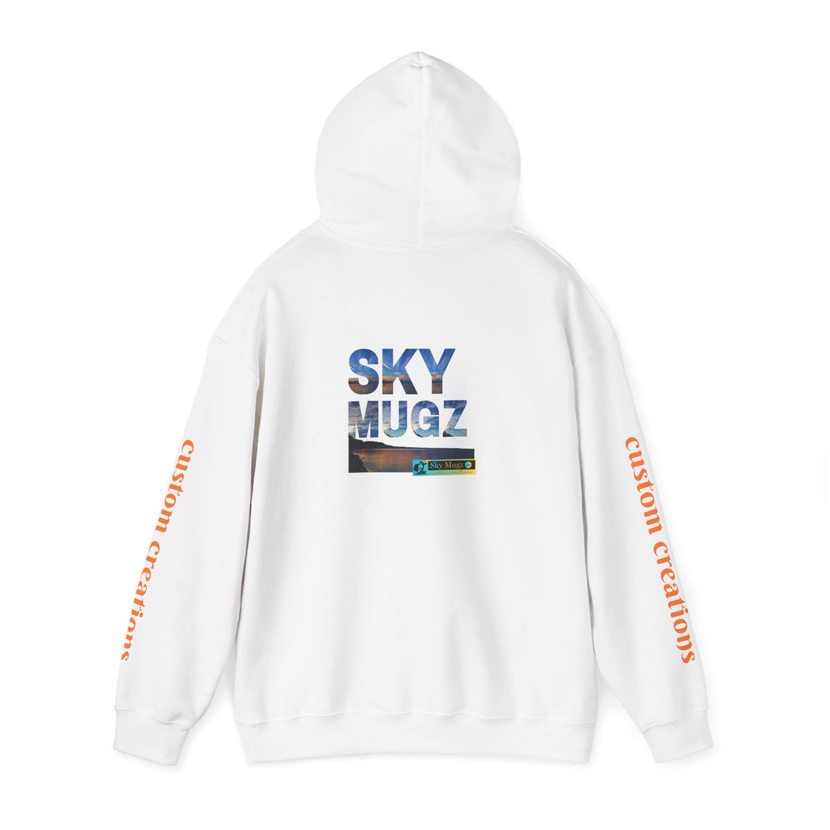 Cool Teal Deep Sea Graphic Hoodie