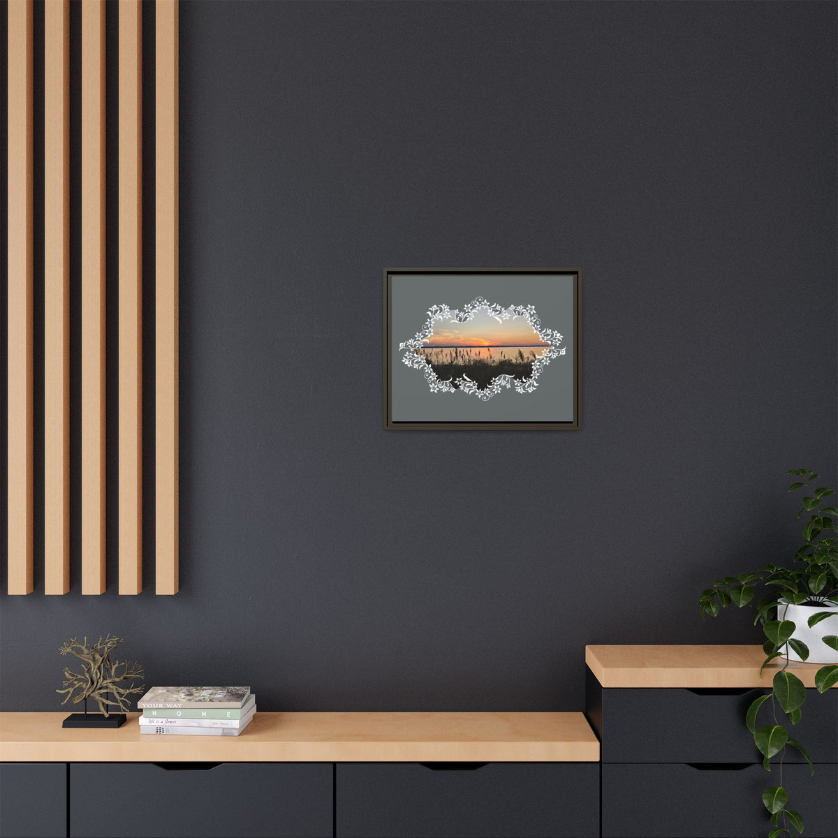 Wild Youth Framed Canvas Print