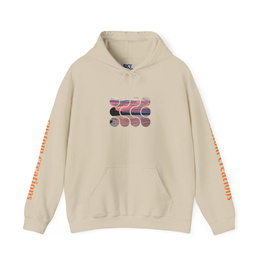 Retro Wave sky photography graphic hoodie - unisex pullover - Sky Mugz