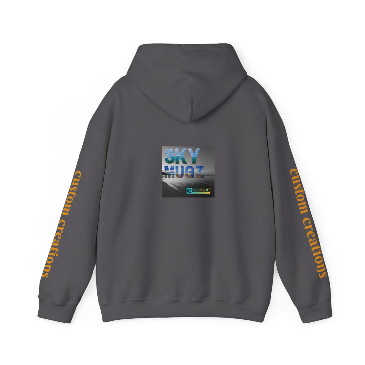 Blue Water Globe Droplet Graphic Hoodie