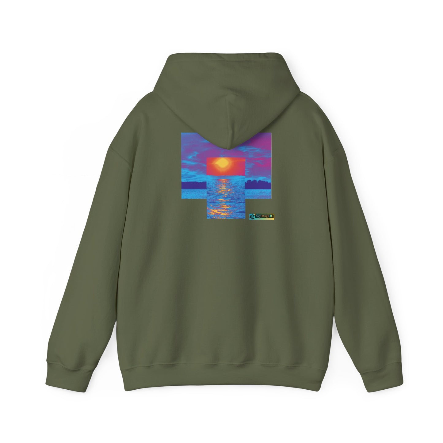Sunset Cross Hoodie – 'Every day is another opportunity' Inspirational Graphic Hoodie