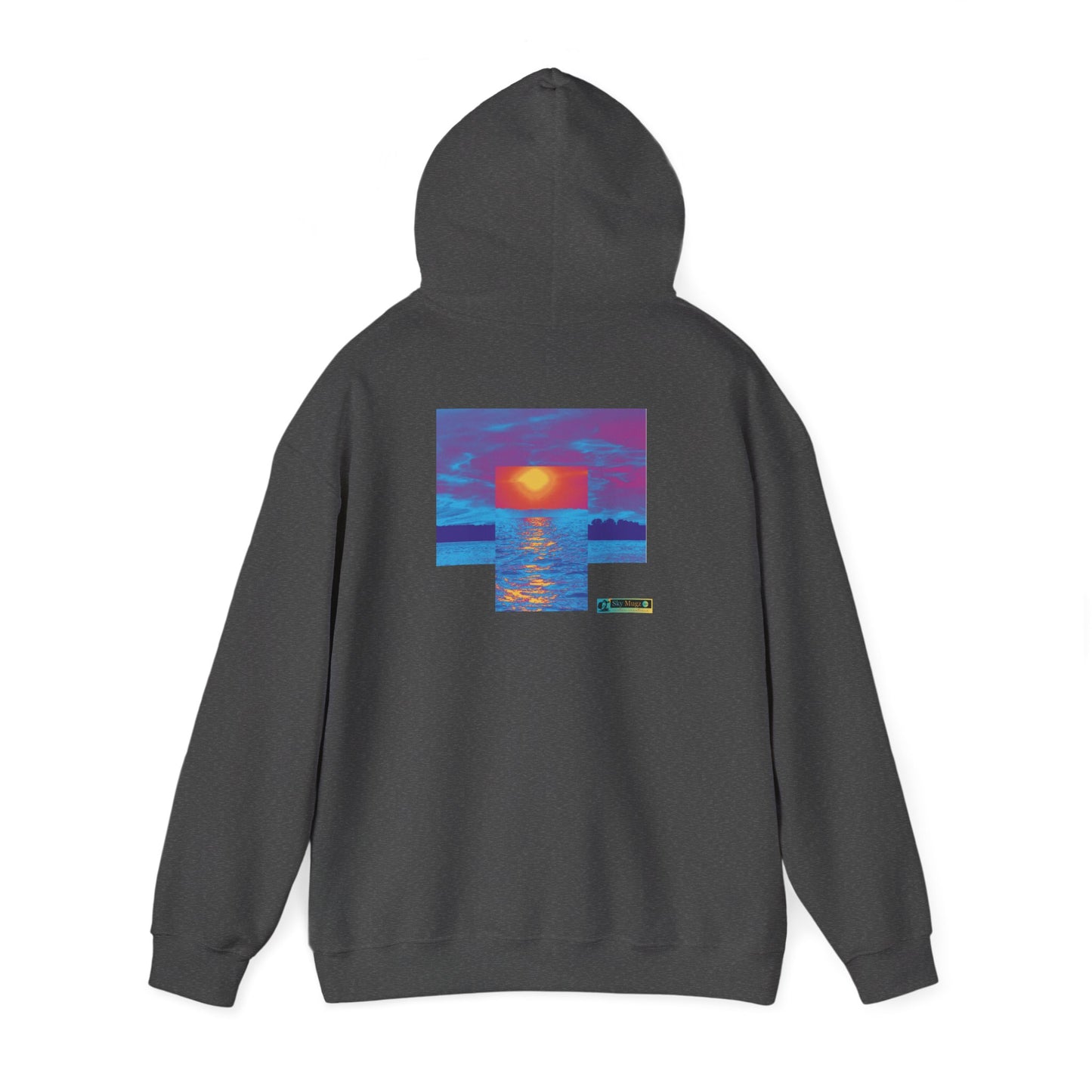 Sunset Cross Hoodie – 'Every day is another opportunity' Inspirational Graphic Hoodie