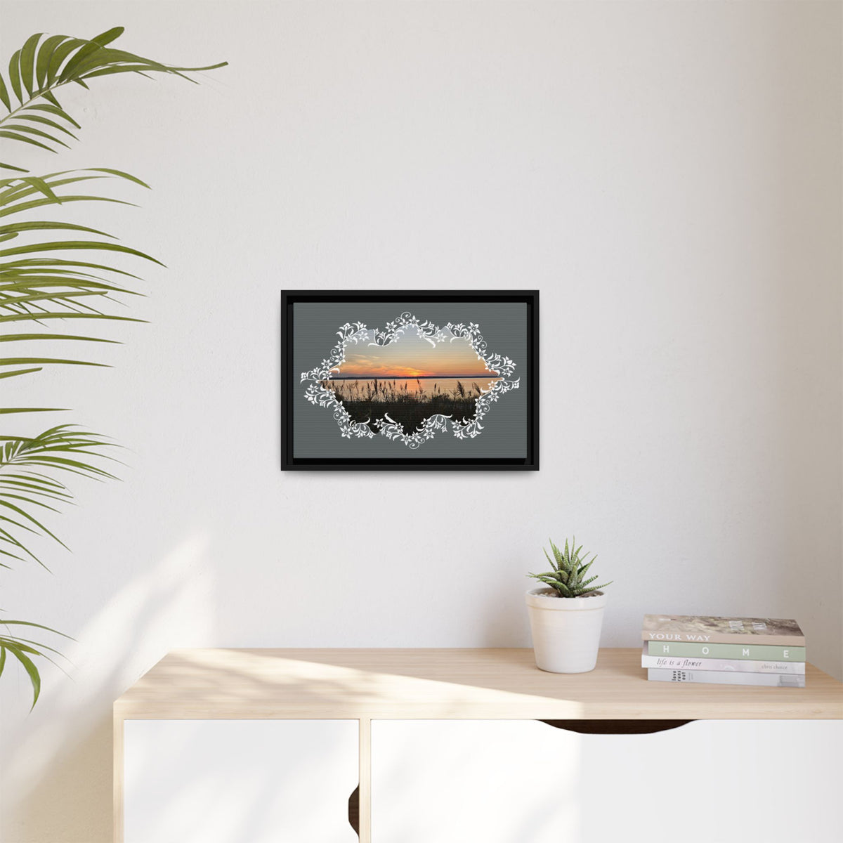 Wild Youth Framed Canvas Print