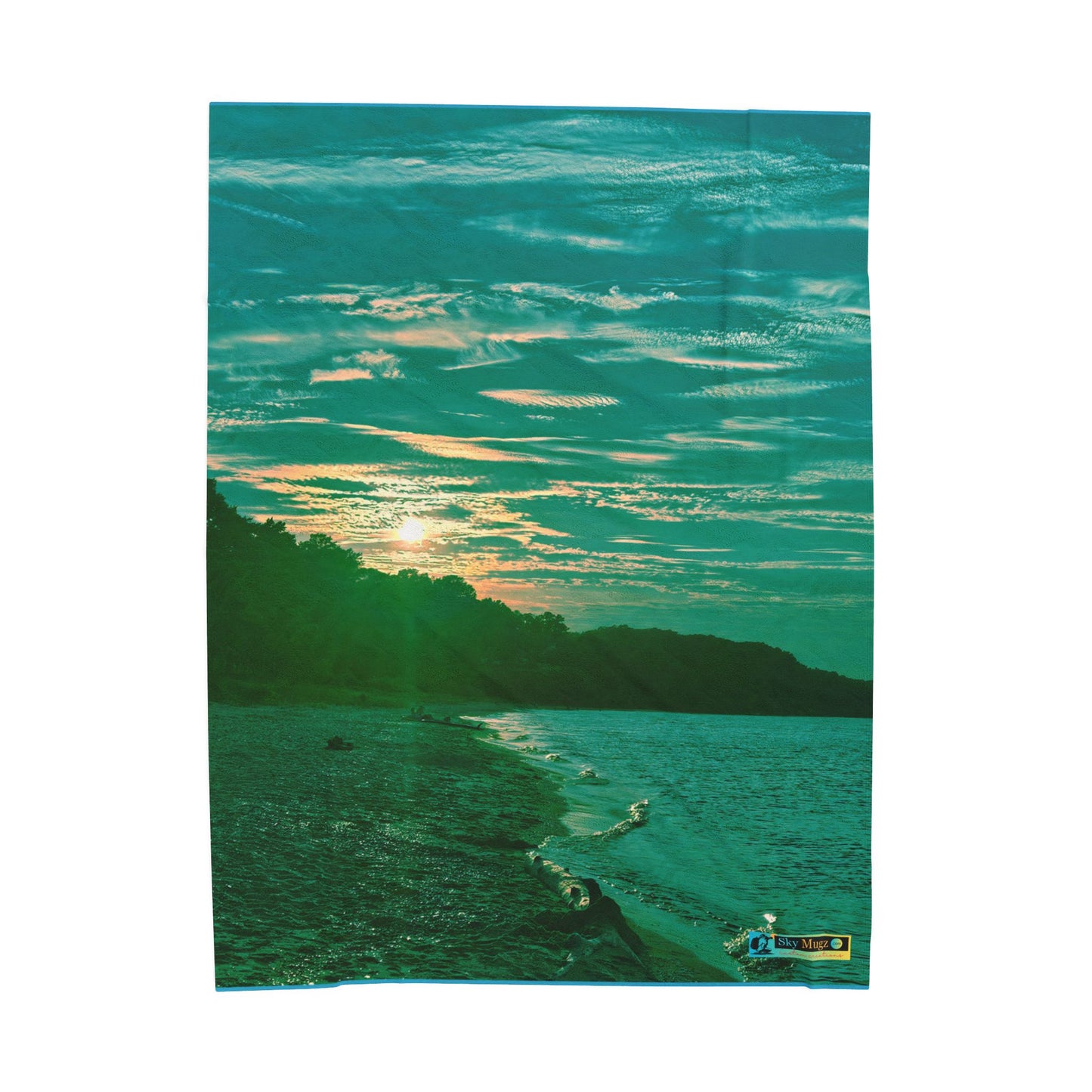 Painted Stark Harmony, Velveteen Plush Blanket