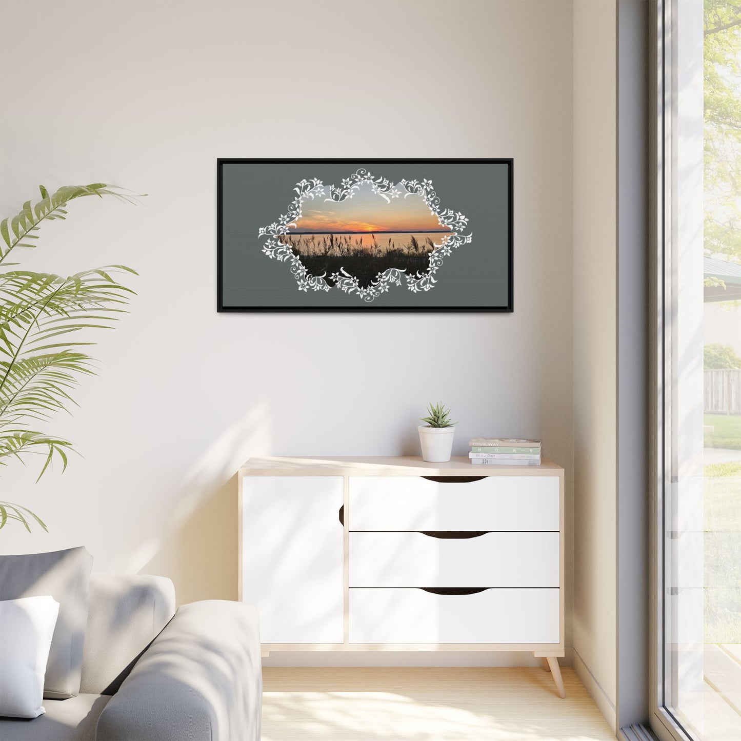 Wild Youth Framed Canvas Print