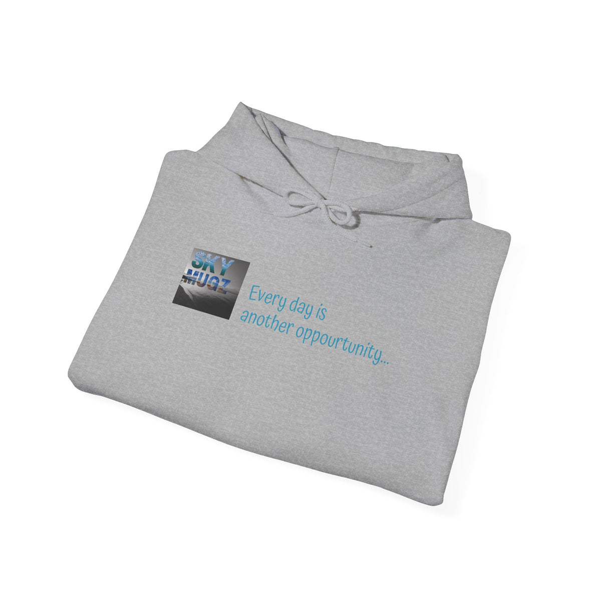 Painterly Sunset Over Water Graphic Hoodie