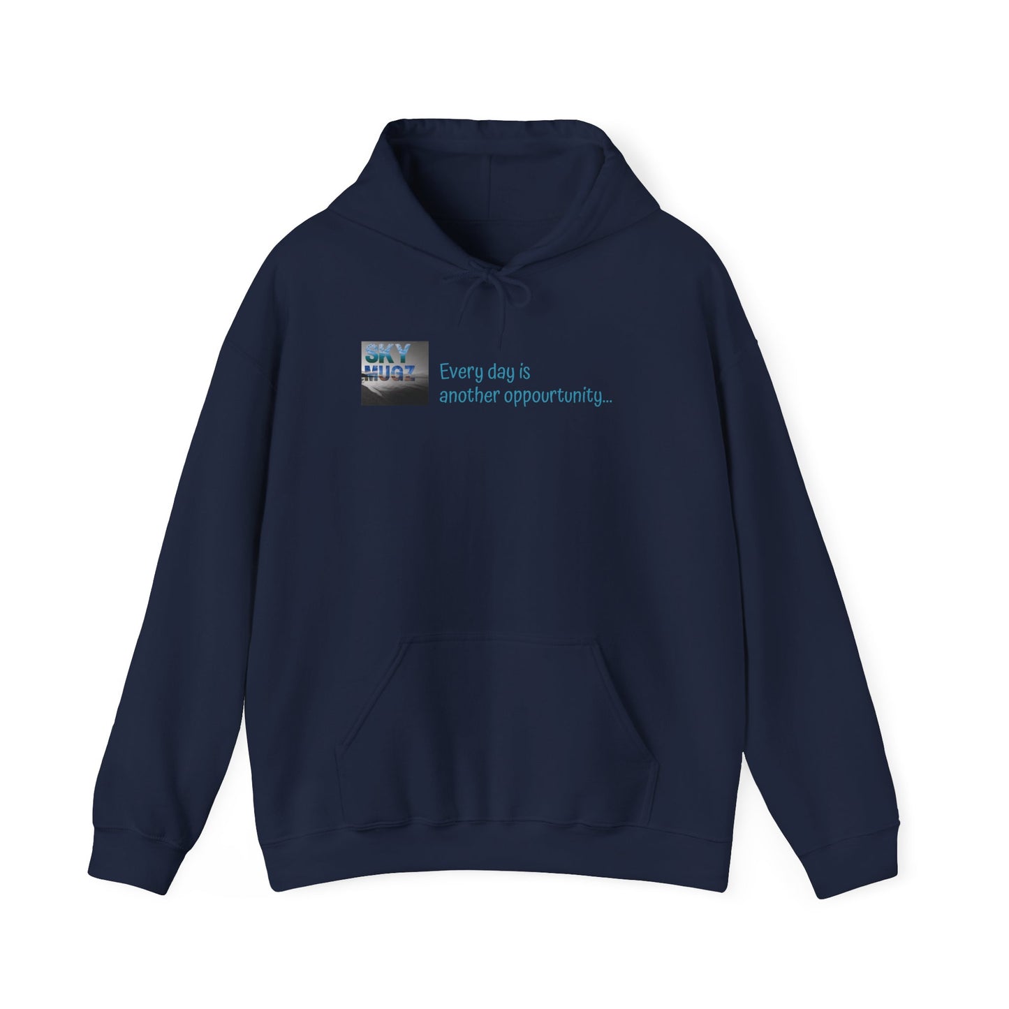 Painterly Sunset Over Water Graphic Hoodie