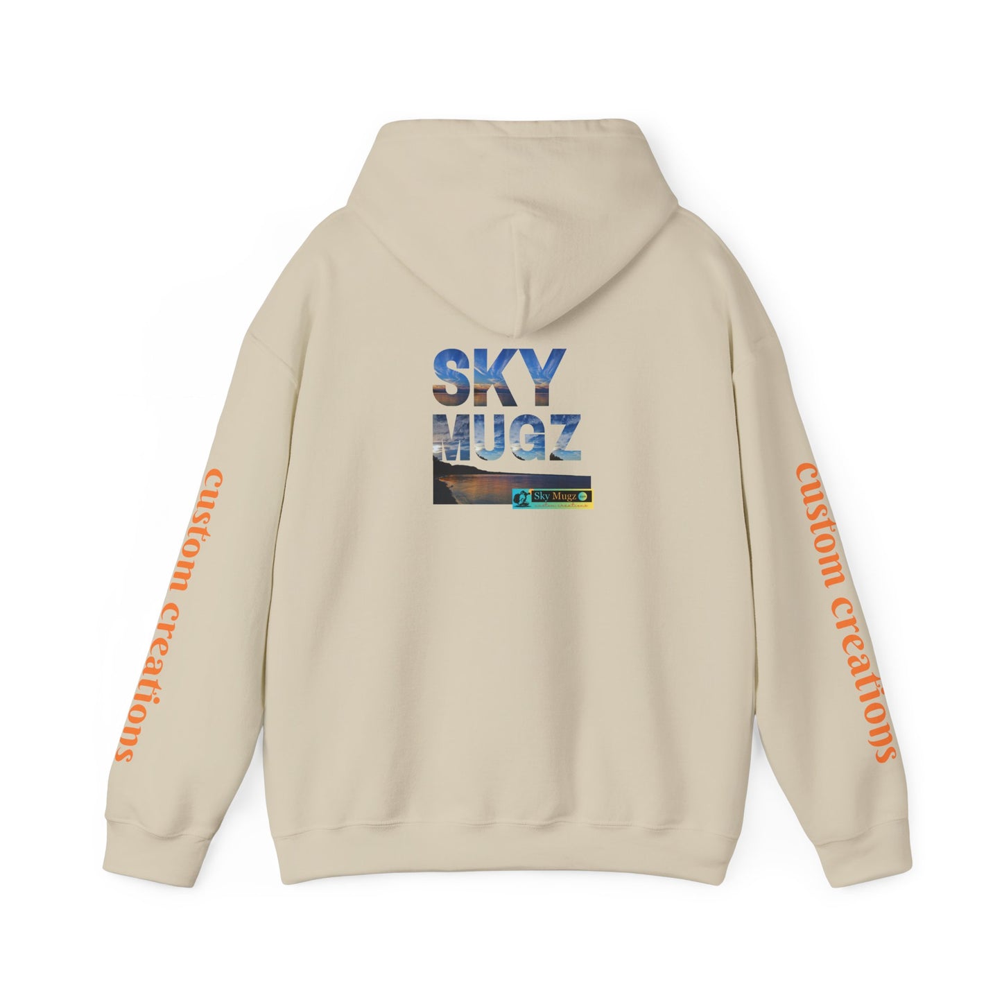 Cool Teal Deep Sea Graphic Hoodie