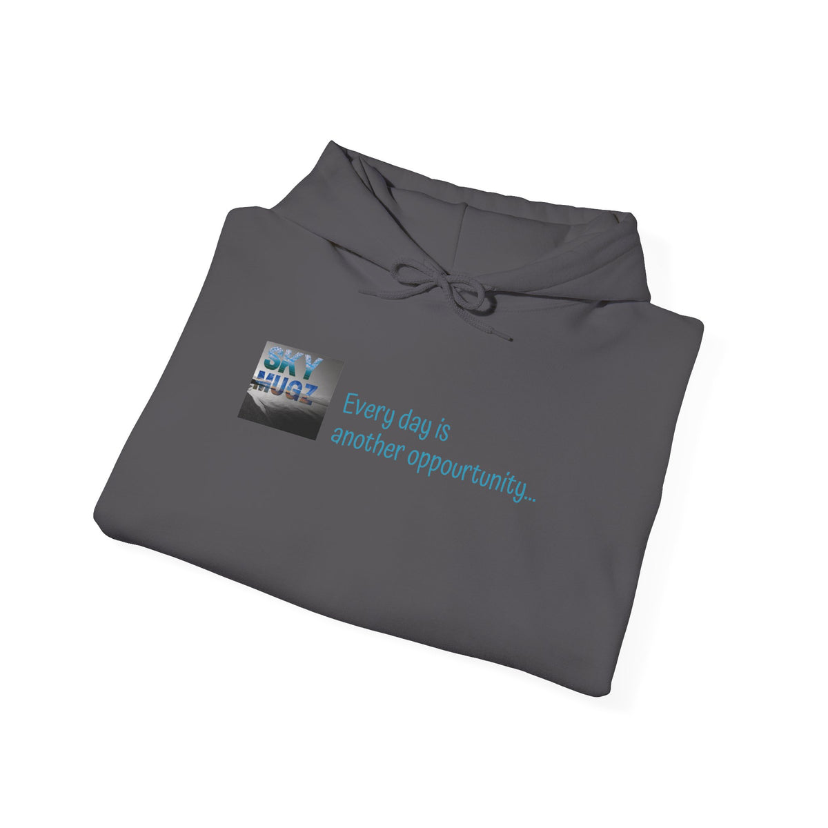 Painterly Sunset Over Water Graphic Hoodie