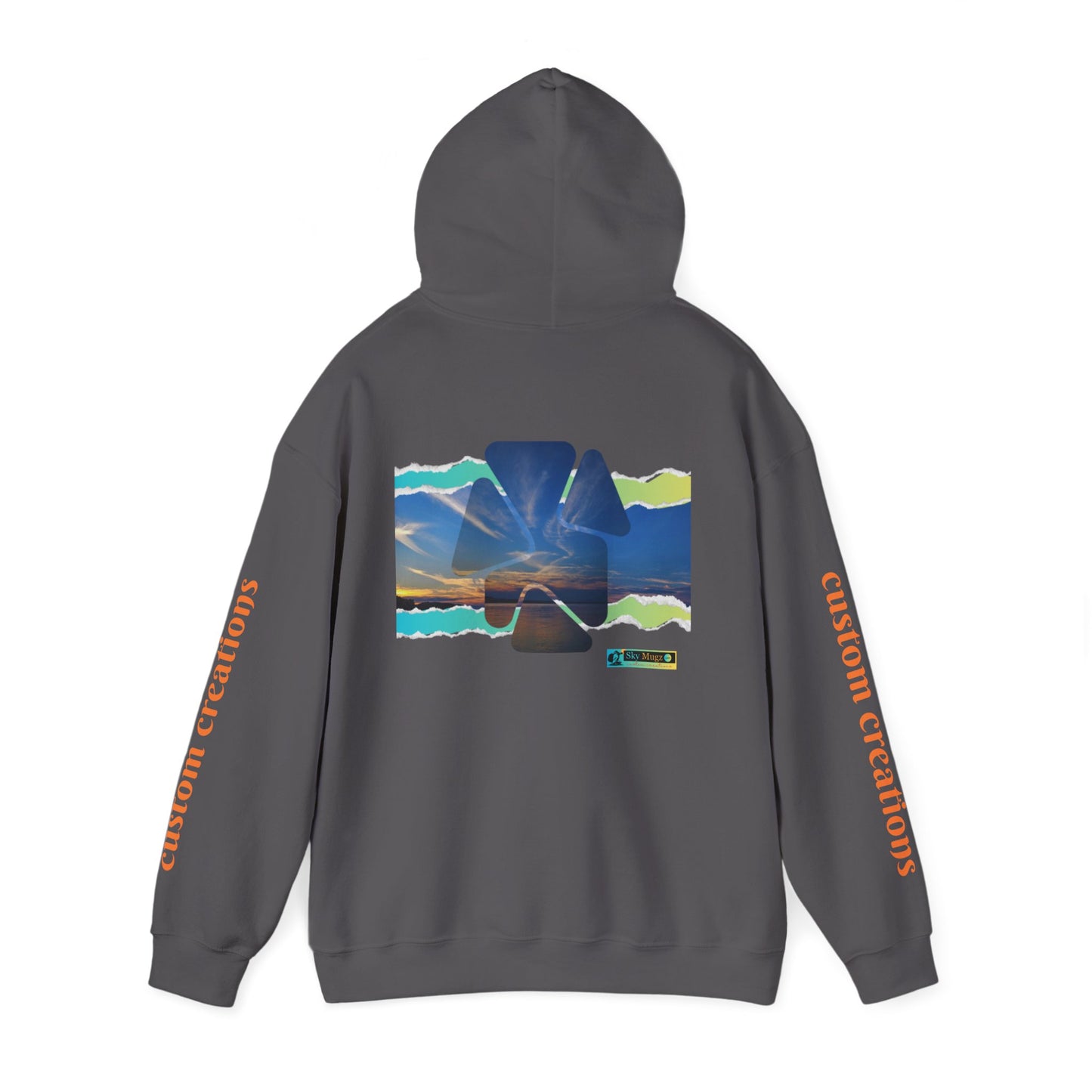 Aztec Pyramid Sunset Hoodie — Retro Pyramid Aztec Sunset Design