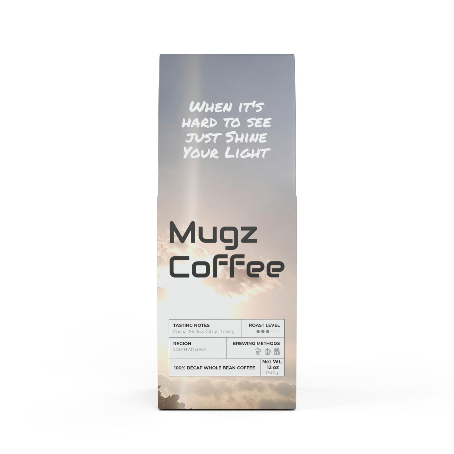 Mugz Bright Decaf Coffee Blend (Medium Roast)