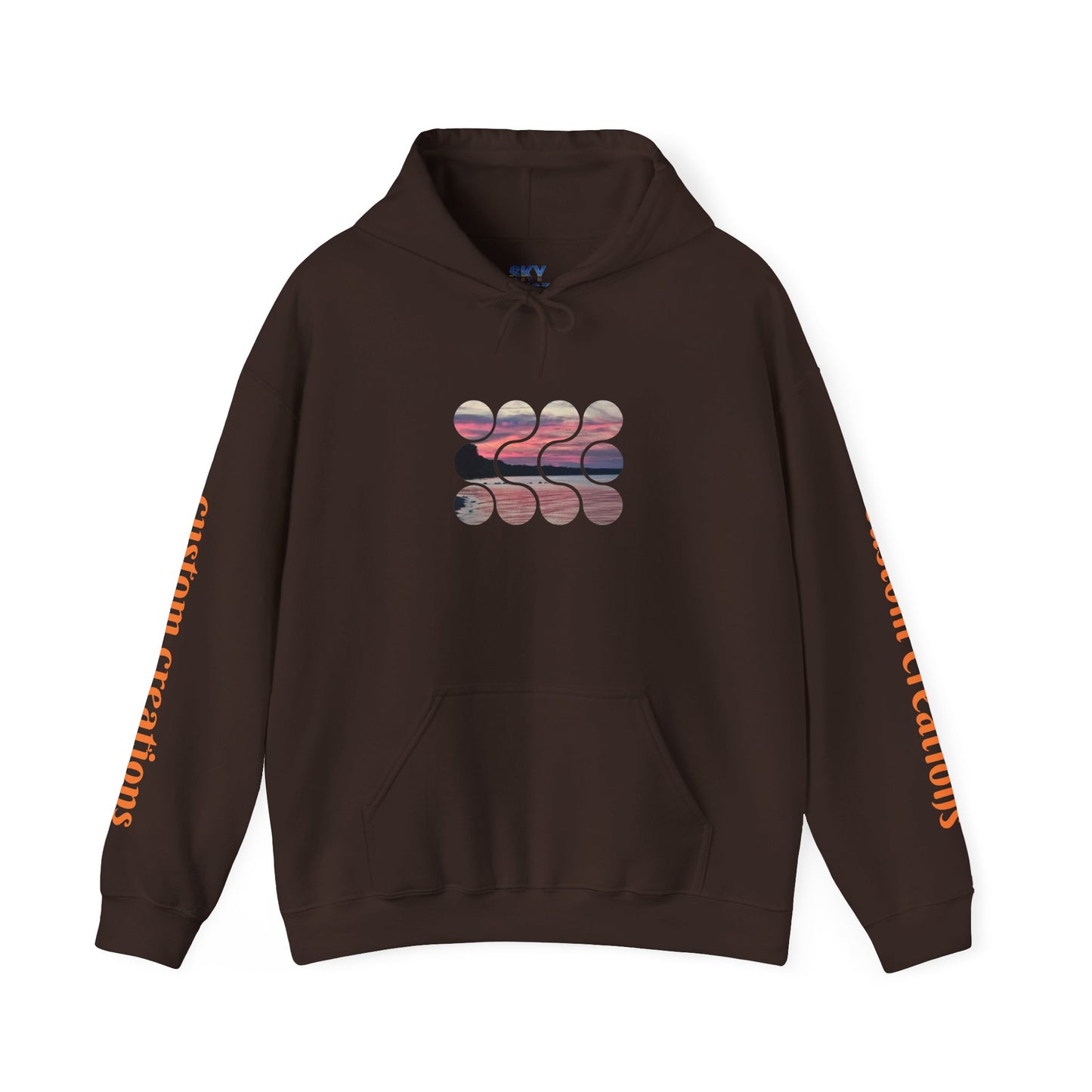 Retro Wave Graphic Hoodie