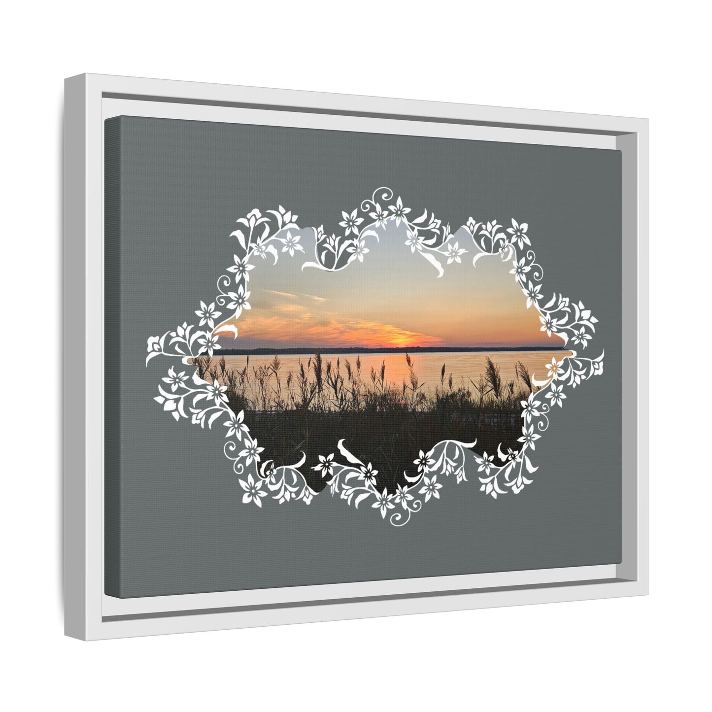 Wild Youth Framed Canvas Print