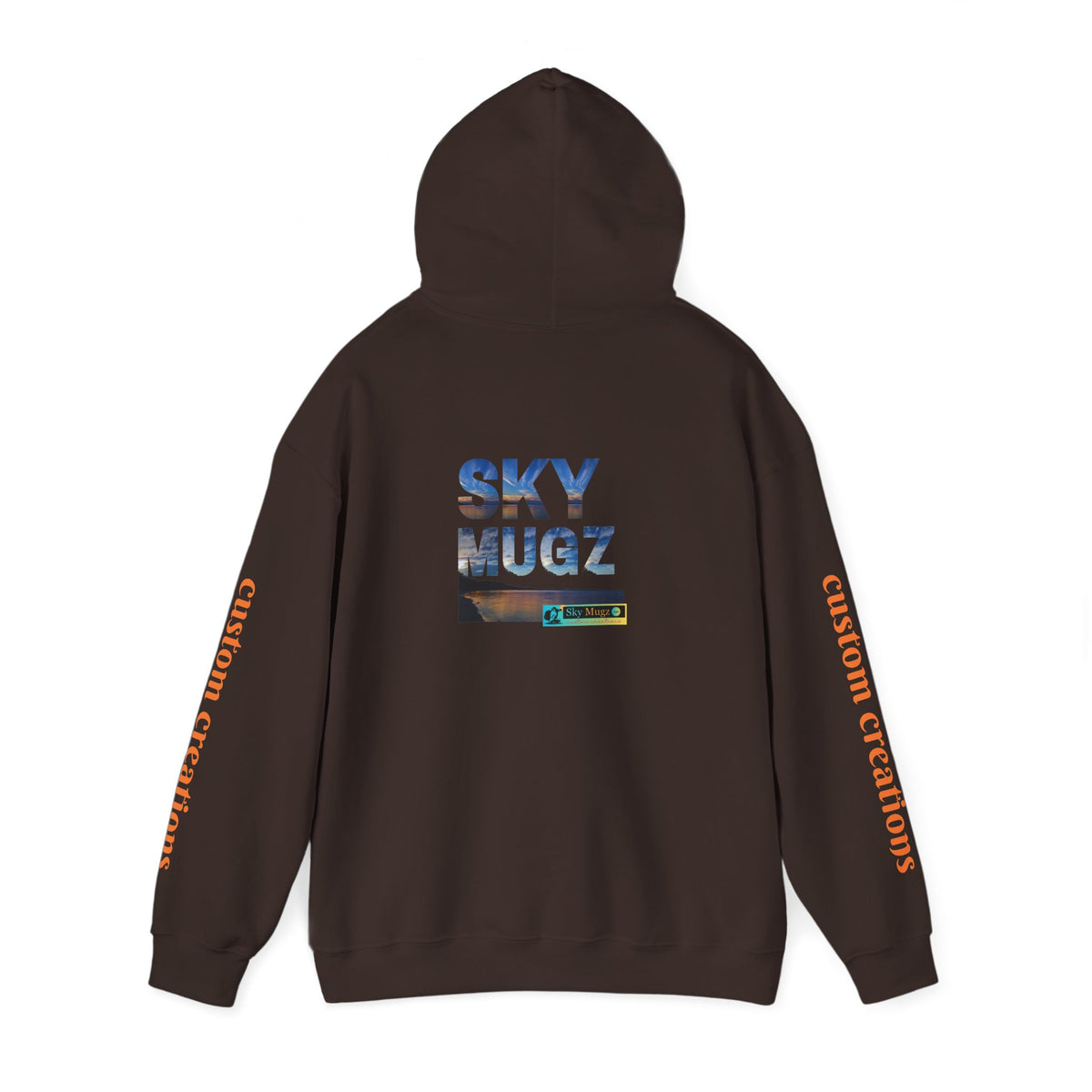 Cool Teal Deep Sea Graphic Hoodie