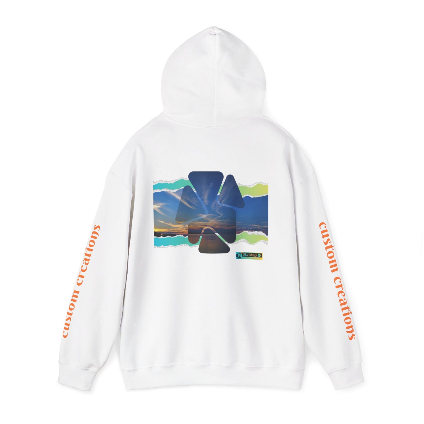 Aztec Pyramid Sunset Hoodie — Retro Pyramid Aztec Sunset Design
