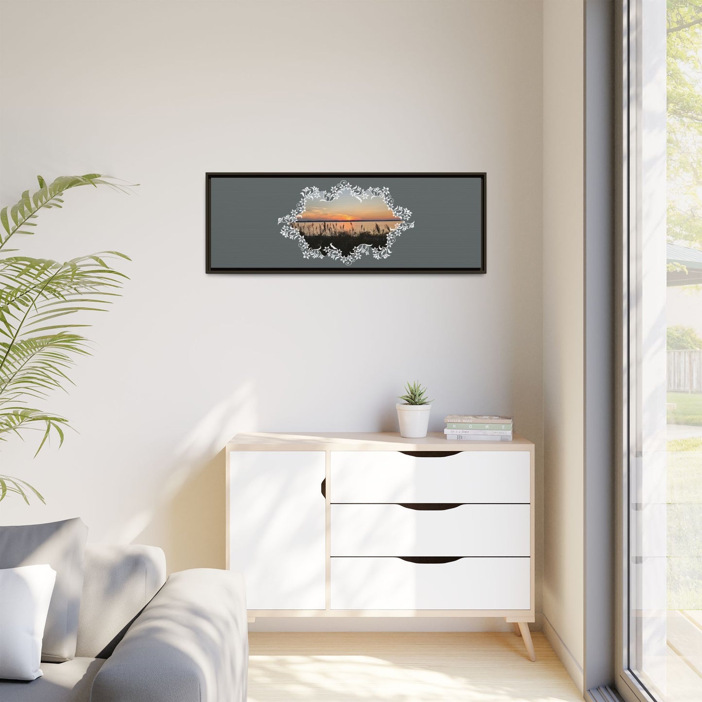 Wild Youth Framed Canvas Print