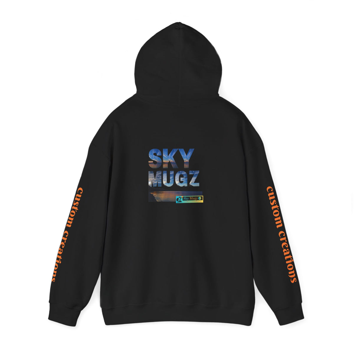 Cool Teal Deep Sea Graphic Hoodie