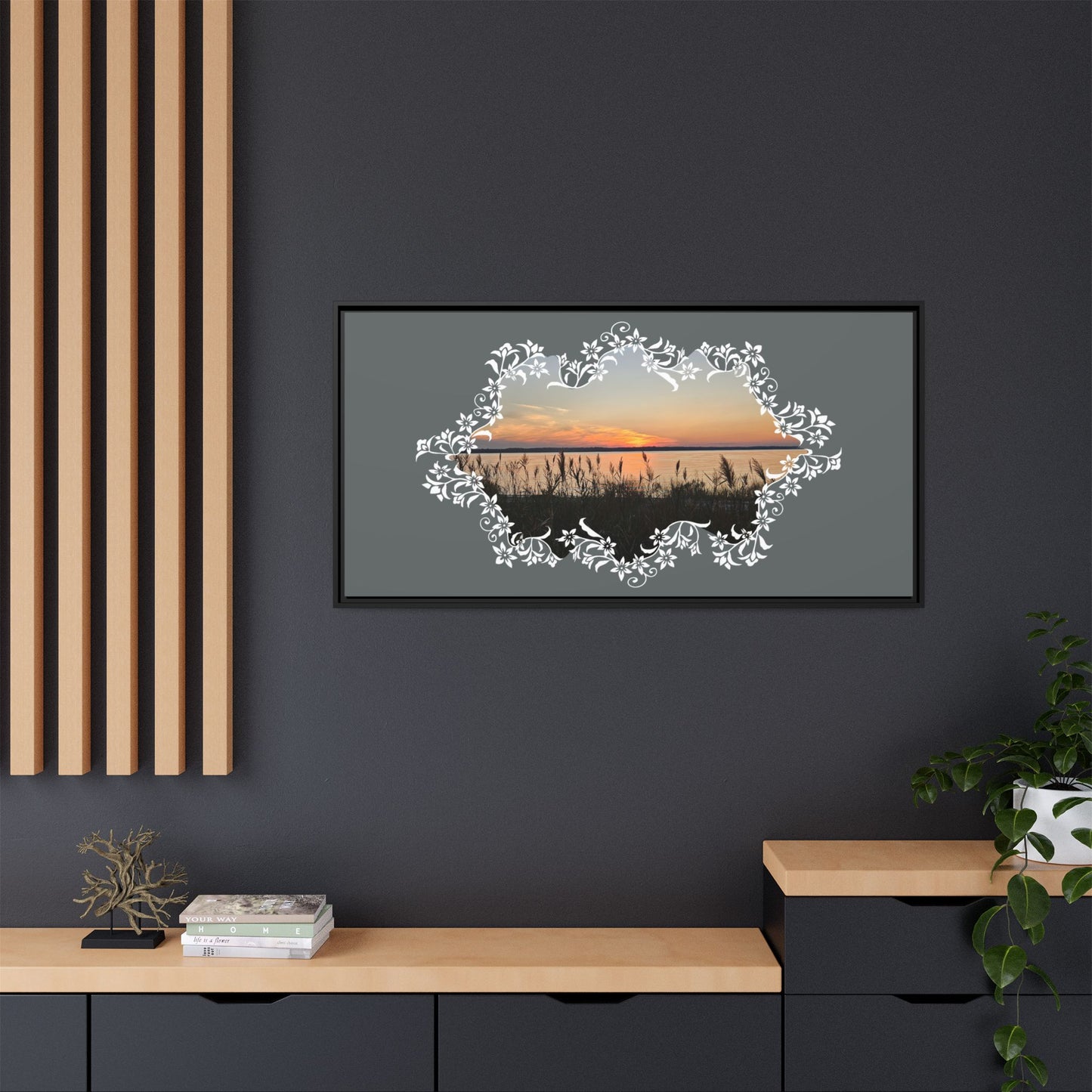 Wild Youth Framed Canvas Print
