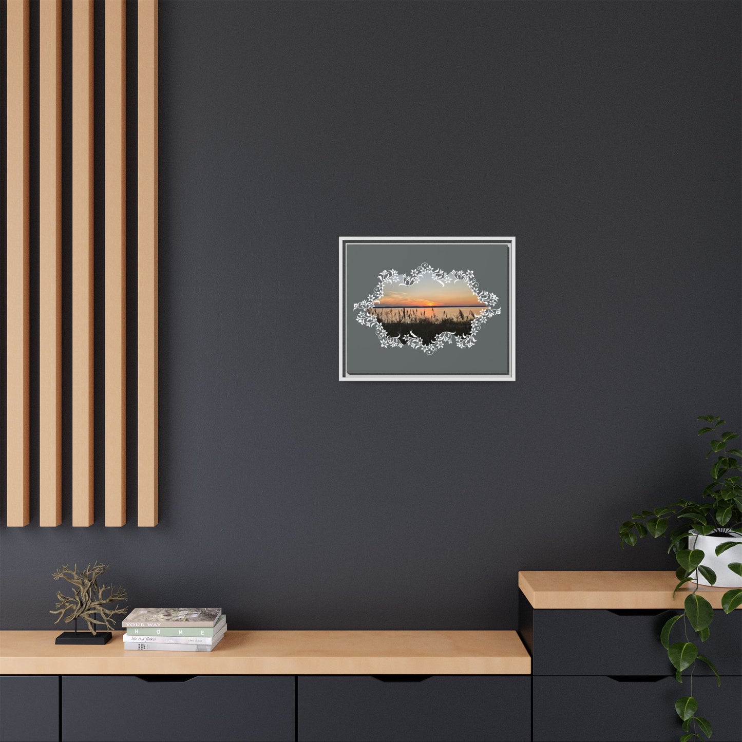 Wild Youth Framed Canvas Print