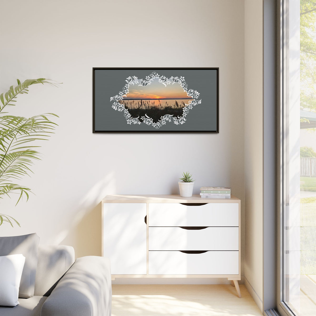 Wild Youth Framed Canvas Print