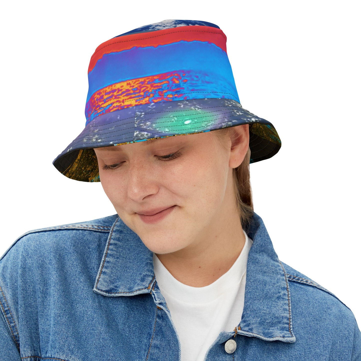 Bucket Hat -red