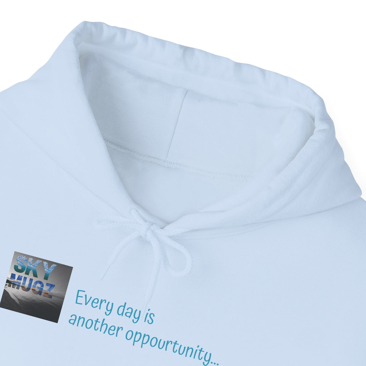 Painterly Sunset Over Water Graphic Hoodie