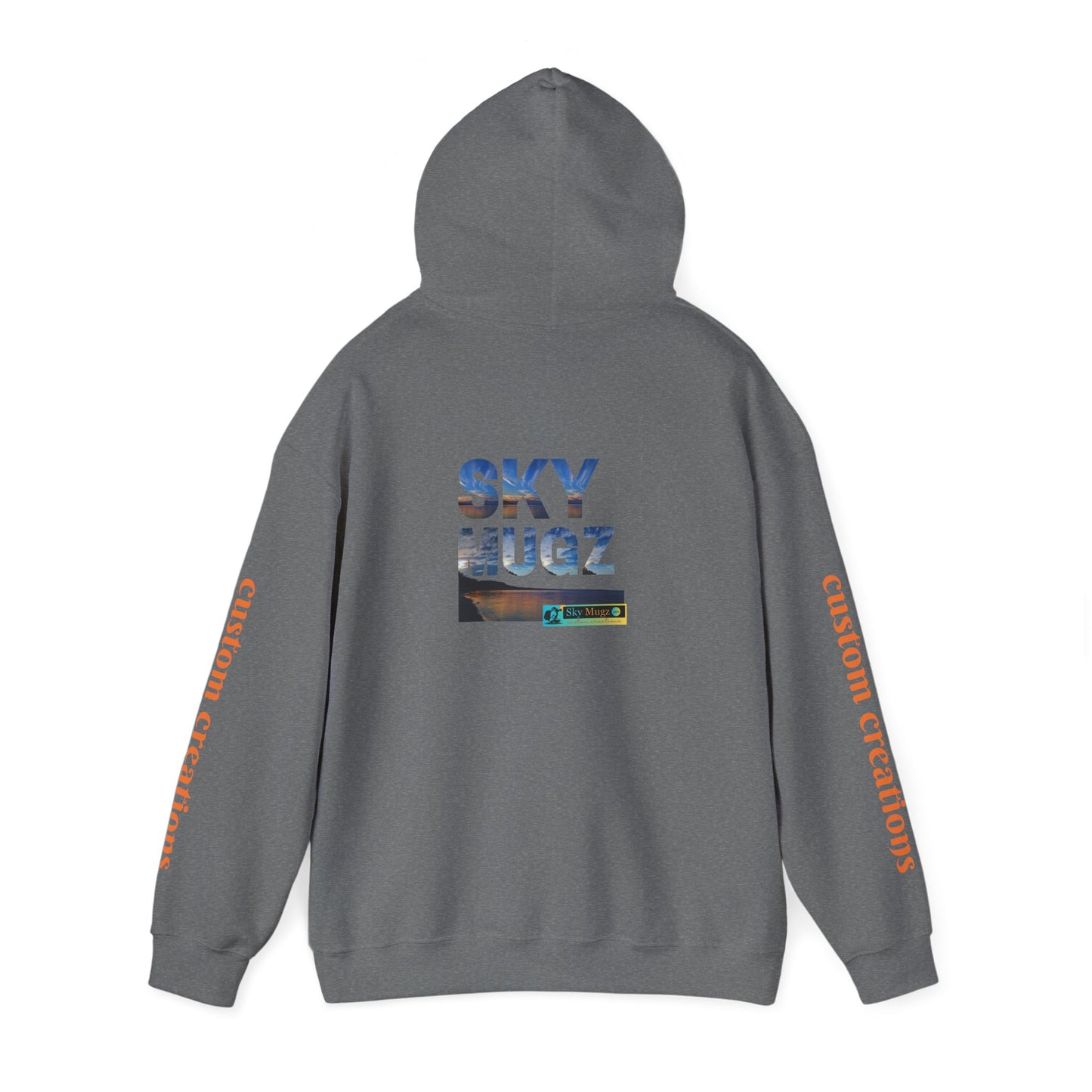 Cool Teal Deep Sea Graphic Hoodie