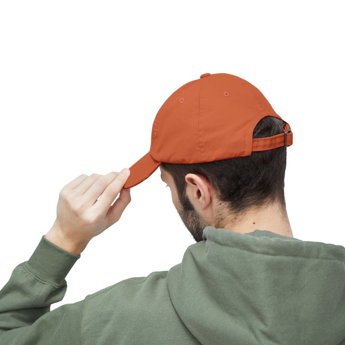 Distressed Sunset Cap — Vintage Solomons Chesapeake Panorama Dad Hat