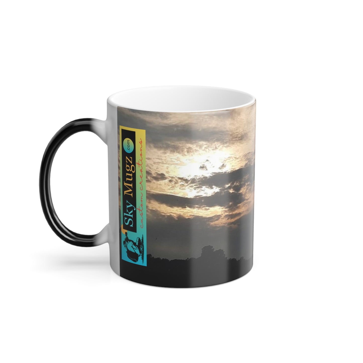 Peeking Over The Clouds, Color Changing Mug
